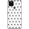White and Black Hearts Google Pixel 4a 5G Skin